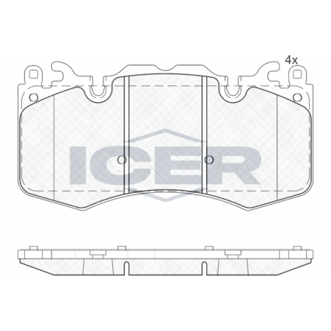 BBrake Pad Set, disc brake